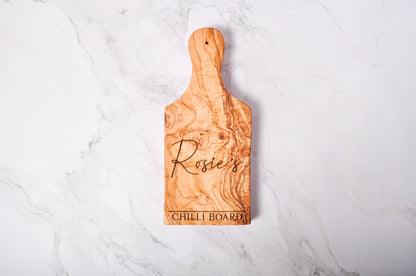 Mini Olive Wood Cheese and Chopping Board