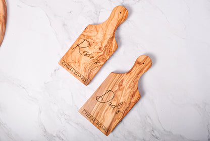 Mini Olive Wood Cheese and Chopping Board