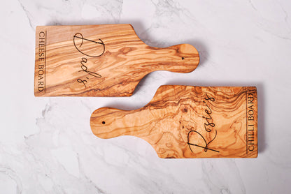 Mini Olive Wood Cheese and Chopping Board